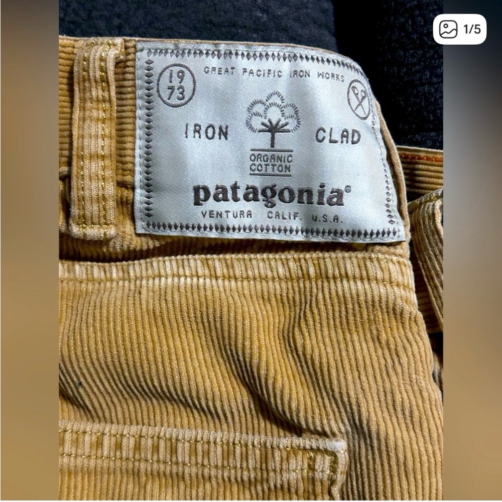 Patagonia Men's Corduroy Pants - Tan/Brown